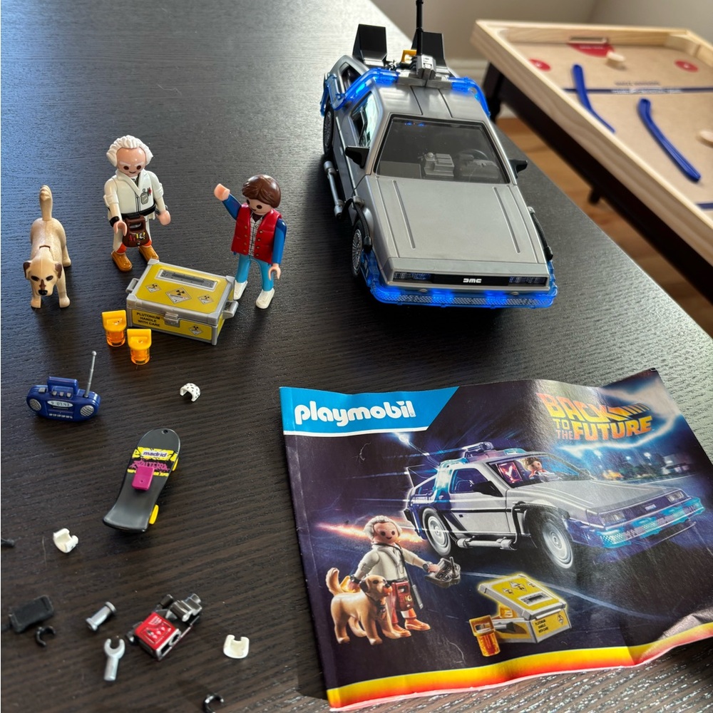 Playmobil 70317 Back to the Future DeLorean Set